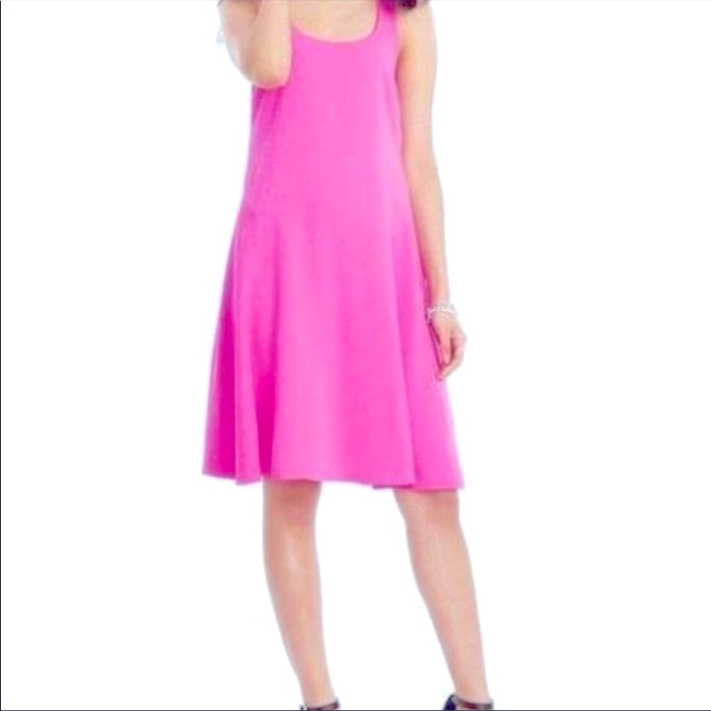 NWT Lauren Ralph Lauren Exotic Pink Sleeveless A-line Shift Tank Dress size 2 - Picture 8 of 14